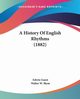 A History Of English Rhythms (1882), Guest Edwin