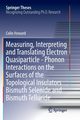 Measuring, Interpreting and Translating Electron Quasiparticle - Phonon Interactions on the Surfaces of the Topological Insulators Bismuth Selenide and Bismuth Telluride, Howard Colin