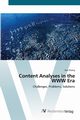 Content Analyses in the WWW Era, Zhang Jian