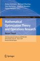 Mathematical Optimization Theory and Operations Research, 