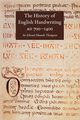 The History of English Handwriting Ad 700-1400, Thompson E. M.