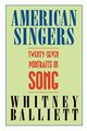 American Singers, Balliett Whitney