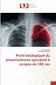 Profil tiologique du pneumothorax spontan ? propos de 206 cas, Abid Narjes