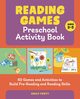 Reading Games Preschool Activity Book, Yerty Emily