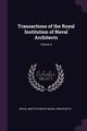 Transactions of the Royal Institution of Naval Architects; Volume 6, Royal Institution Of Naval Architects