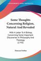 Some Thoughts Concerning Religion, Natural And Revealed, Forbes Duncan