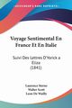 Voyage Sentimental En France Et En Italie, Sterne Laurence