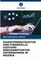 EIGENTMERSTRUKTUR UND FINANZIELLE LEISTUNG BRSENNOTIERTER UNTERNEHMEN IN NIGERIA, ADULE Basil Aondoaver