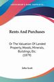 Rents And Purchases, Scott John