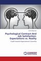 Psychological Contract And Job Satisfaction, Majumdar Amrita