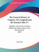 The General History of Virginia, New England and the Summer Isles V1, Smith John