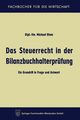 Das Steuerrecht in Der Bilanzbuchhalterprufung, Blum Michael