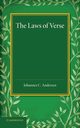 The Laws of Verse, Andersen Johannes C.