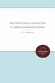 The Structure of Production in American Manufacturing, Moroney J. R.