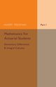 Mathematics for Actuarial Students, Freeman Harry