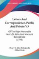 Letters And Correspondence, Public And Private V3, Bolingbroke Henry St. John