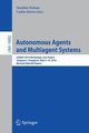 Autonomous Agents and Multiagent Systems, 