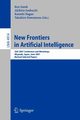 New Frontiers in Artificial Intelligence, 