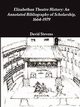 Elizabethan Theatre History, Stevens David