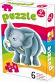 Puzzle 6 zwierztek 18, 