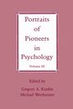 Portraits of Pioneers in Psychology, 