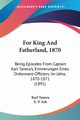 For King And Fatherland, 1870, Tanera Karl