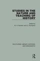 Studies in the Nature and Teaching of History, 