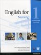 English for Nursing 1 Course Book + CD, 