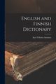 English and Finnish Dictionary, Arminen Karl Vilhelm