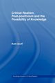 Critical Realism, Post-positivism and the Possibility of Knowledge, Groff Ruth