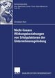 Nicht-lineare Wirkungsbeziehungen von Erfolgsfaktoren der Unternehmensgrndung, Herr Christian