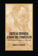 Critical Thinking Across the Curriculum, Halpern Diane F.