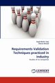 Requirements Validation Techniques Practiced in Industry, Saqi Saqib Bashir