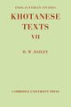 Indo-Scythian Studies, Bailey Harold Walter