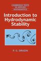 Introduction to Hydrodynamic Stability, Drazin P. G.