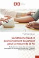 Conditionnement et positionnement du patient pour la mesure de la PA, Ntalakwa Mungia Mervedi