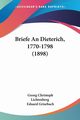 Briefe An Dieterich, 1770-1798 (1898), Lichtenberg Georg Christoph