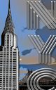 Iconic Chrysler Building New York City Sir Michael Huhn Artist Drawing Journal, Huhn Michael