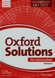 Oxford Solutions Pre-Intermediate wiczenia, Falla Tim, Davies Paul A., Sobierska Joanna