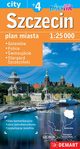 Szczecin + 4 plan miasta plastik, 