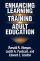 Enhancing Learning in Training and Adult Education, Morgan Ronald R.