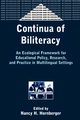 Continua of Biliteracy, 