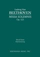 Missa Solemnis, Op.123, Beethoven Ludwig van