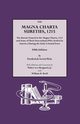 Magna Charta Sureties, 1215. Fifth Edition, Weis Frederick Lewis