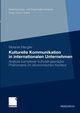 Kulturelle Kommunikation in internationalen Unternehmen, Mergler Melanie