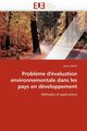 Probl?me d''valuation environnementale dans les pays en dveloppement, DEFFO-V