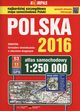 Polska 2016 Atlas samochodowy 1:250 000, 