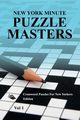 New York Minute Puzzle Masters Vol 1, Speedy Publishing LLC