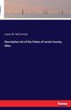 Descriptive List of the Fishes of Lorain County, Ohio, McCornick Lewis M.