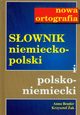 Sownik niemiecko-pol pol-niem Nowa ortografia, Bender Anna, ak Krzysztof